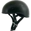 FX200 BLACK SLICK BEANIE-STYLE HALF HELMET