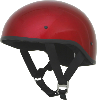 FX200 CANDY APPLE RED SLICK BEANIE-STYLE HALF HELMET