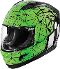 ALLIANCE CRYSMATIC GREEN FULL FACE HELMET