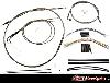 CABLE KIT FOR SOFTAIL FXSTC & FLXST 07-10 (BLACK PEARL)