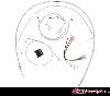 CABLE KIT FOR SOFTAIL FXSTD, FXSTC, FXSTB & FXST 00-06 (STERLING CHROMITE)