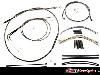 CABLE KIT FOR DYNA FXDL, FXDC, FXDB & FXD 07-10 (BLACK PEARL)