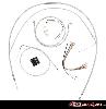CABLE KIT FOR DYNA FXDWG 96-05 (STERLING CHROMITE)