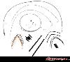 CABLE KIT FOR SOFTAIL FXST/B/D 00-06 (STAINLESS STEEL)