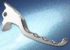 CHROME PINSTRIPE DESIGN BRAKE LEVER FOR HARLEY DAVIDSON TOURING MODELS 08-13 & FLHR/FLHRC 2014 ONLY