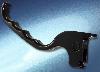 BLACK CONTRAST CUT PINSTRIPE DESIGN CLUTCH LEVER FOR HARLEY DAVIDSON TOURING MODELS 08-13 & FLHR/FLHRC 2014 ONLY