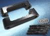 30 INCH FRONT FENDER BLACK ALUMINUM BRACKETS FOR HARLEY DAVIDSON FLH MODELS