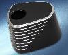 BLACK IGNITION SWITCH COVER FOR HARLEY DAVIDSON TOURING MODELS 93-05