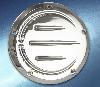 CHROME DERBY COVER FOR HARLEY DAVIDSON EVO1340 BIKES 99-UP TWIN CAM DYNA MODELS 06-UP & TOURING AND SOFTAIL MODELS 07-UP