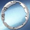 CHROME HEADLIGHT WEDGE BEZEL FOR HARLEY DAVIDSON TOURING MODELS 92-UP WITH SINGLE HEADLIGHT INCLUDING ROAD KING