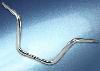 CHROME APE HANGER HANDLEBAR FAT 1.25 X 12 INCH FOR HARLEY-DAVIDSON FLHR, FLTR W/ ETC