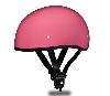 D.O.T. DAYTONA SKULL CAP W/O VISOR-GLOSS PINK