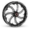 COASTAL MOTO FURY CONTRAST CUT PLATINUM FULL PACKAGE (INCLUDES WHEELS & TIRES MOUNTED)