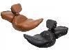 REDUCED REACH DUAL SEAT WITH DRIVER BACKREST FOR INDIAN CHIEF