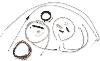 12-14 COMPLETE CABLE KIT - INCLUDES ELECTRICAL FOR ROAD GLIDE - ROAD KING MODELS (STAINLESS OR BLACK)