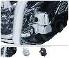 REAR MASTER CYLINDER COVER FOR INDIAN ((CHROME OR BLACK))