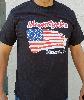 MEANCYCLES US FLAG T-SHIRT