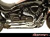 CHROME SHORT SIDE BURNER FOR M109R - CHROME