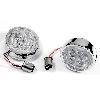 FANG® REAR SIGNAL LIGHT INSERTS (( CHROME OR BLACK BEZEL ))