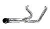 BAGGER BROTHERS BLACK SIDEWINDER EXHAUST FITS 2017 AND NEWER HARLEY-DAVIDSON FLH TOURING BLACK 2-INTO-1 EXHAUST SYSTEM