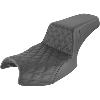 STEP UP SEAT - DRIVER LATTICE STITCHED - BLACK FOR CHALLENGER