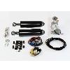 REAR AIR RIDE KIT FOR DYNA 2005-2017 - BLACK