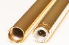 FORK TUBES - GOLD - 49 MM FOR TOURING MODELS