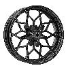 18 X 5.5 FAT FACTORY FORGED WHEELS, BLACK