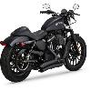 BIG RADIUS 2:2 EXHAUST SYSTEM FOR 14-21 SPORTSTER