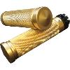 BRASS KNURLED CUSTOM GRIPS FOR DUAL CABLE HDS