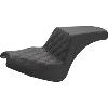 STEP UP SEAT - DRIVER LATTICE STITCH/PASSENGER SMOOTH - BLACK FOR CHIEF 2022-UP
