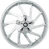 HURRICANE PRECISION CAST 3D WHEEL FOR 88-22 TOURING MODELS (21 x 3.5) CHROME