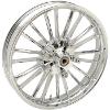 ATLANTIC PRECISION CAST 3D WHEEL FOR 88-22 TOURING MODELS (21 x 3.5) CHROME