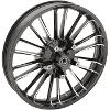 ATLANTIC PRECISION CAST 3D WHEEL FOR 88-22 TOURING MODELS (21 x 3.5) BLACK CUT