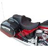 PREDATOR III SEAT - DOUBLE DIAMOND - RED - VINYL 