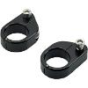 O/S SPEED CLAMPS ((BLACK OR CHROME))
