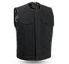 FAIRFAX V2 MEN'S MOTORCYCLE 20OZ. CANVAS VEST