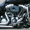 STEALTH AIR CLEANER KIT WITH BLACK TRIBUTE COVER FOR 2008-2016 HD® TOURING MODELS AND 2016-2017 SOFTAIL®MODELS