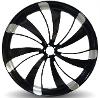 FAT FRONT WHEEL HEAVY METAL 2 FOR 180 TIRE - INDIAN CHALLENGER & PURSUIT