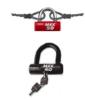 ULTRA-HIGH-SECURITY DISC/CABLE LOCKS - BLACK