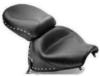 WIDE TOURING SEATS/ STUDDED, TWO PIECE SEAT FOR V-STAR 1100 CLASSIC 00-UP & SILVERADO 02-UP