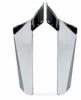 CHROME LOWER DEFLECTORS FOR HEAVY DUTY OR DAKOTA 4.5tm WINDSHIELD ONLY 