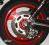 REAR BRAKE BRACKET RELOCATOR FOR 1500 / 1600 MEANSTREAK (POLISH)