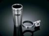 UNIVERSAL DRINK HOLDER WITH STAINLESS STEEL MUG FOR 1