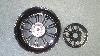 MIMIC 240 WHEEL AND MATCHING PULLEY BLACK FOR VULCAN 900 CUSTOM