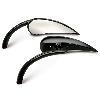 RAD II BLACK TEARDROP MIRROR RIGHT (EACH)