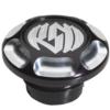 RSD BILLET BLACK ALUMINUM GAS CAP