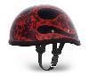 EAGLE MULTI SKULL FLAMES RED NOVELTY