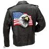 ROCKY MOUNTAIN HIDES SOLID GENUINE BUFFALO LEATHER JACKET 