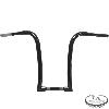 16 INCH BLACK NICE CURVES 1 1/4 INCH APE HANGERS 